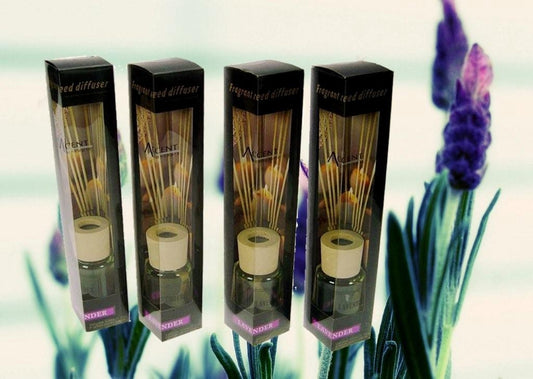 bulk 24 Scented Oil Diffuser Lavender 50Ml 8 Rattan Sticks V637-INC22610