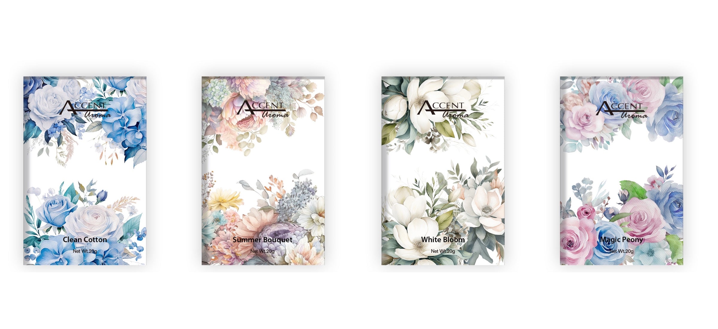 bulk 96 Aromatic Bouquet Scented Sachet 20G V637-INC38926