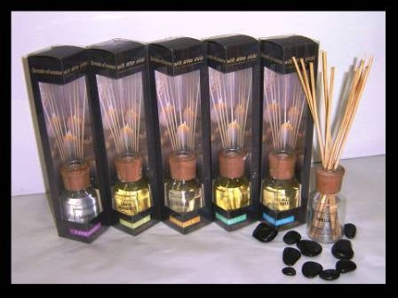 bulk 24 100ml Fragrant Oil Diffuser 10 Rattan Sticks Assortedfragrance V637-INC4232