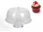 Acrylic Cake Stand w Lid Cover 34cm V637-KIT21799