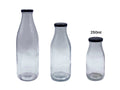 bulk 48 250ml Glass Milk Bottle V637-KIT31854