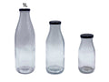 bulk 12 1L Glass Milk Bottle V637-KIT31856