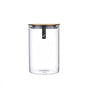 bulk 24 Glass Jar w Gold Metal Lid 10x15cm V637-KIT38451