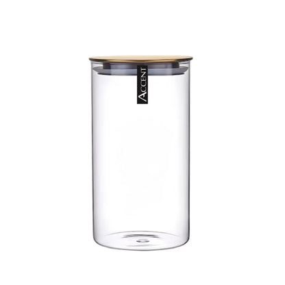 bulk 12 Glass Jar w Gold Metal Lid 10x20cm V637-KIT38452