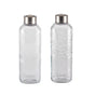 bulk 12 Glass Bottle w Metal Screw Lid 1Lt Assort 8x23cm V637-KIT38463