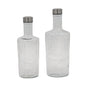bulk 6 Clear Glass Bottle w Screw Lid 1.5Lt 31cm V637-KIT38746