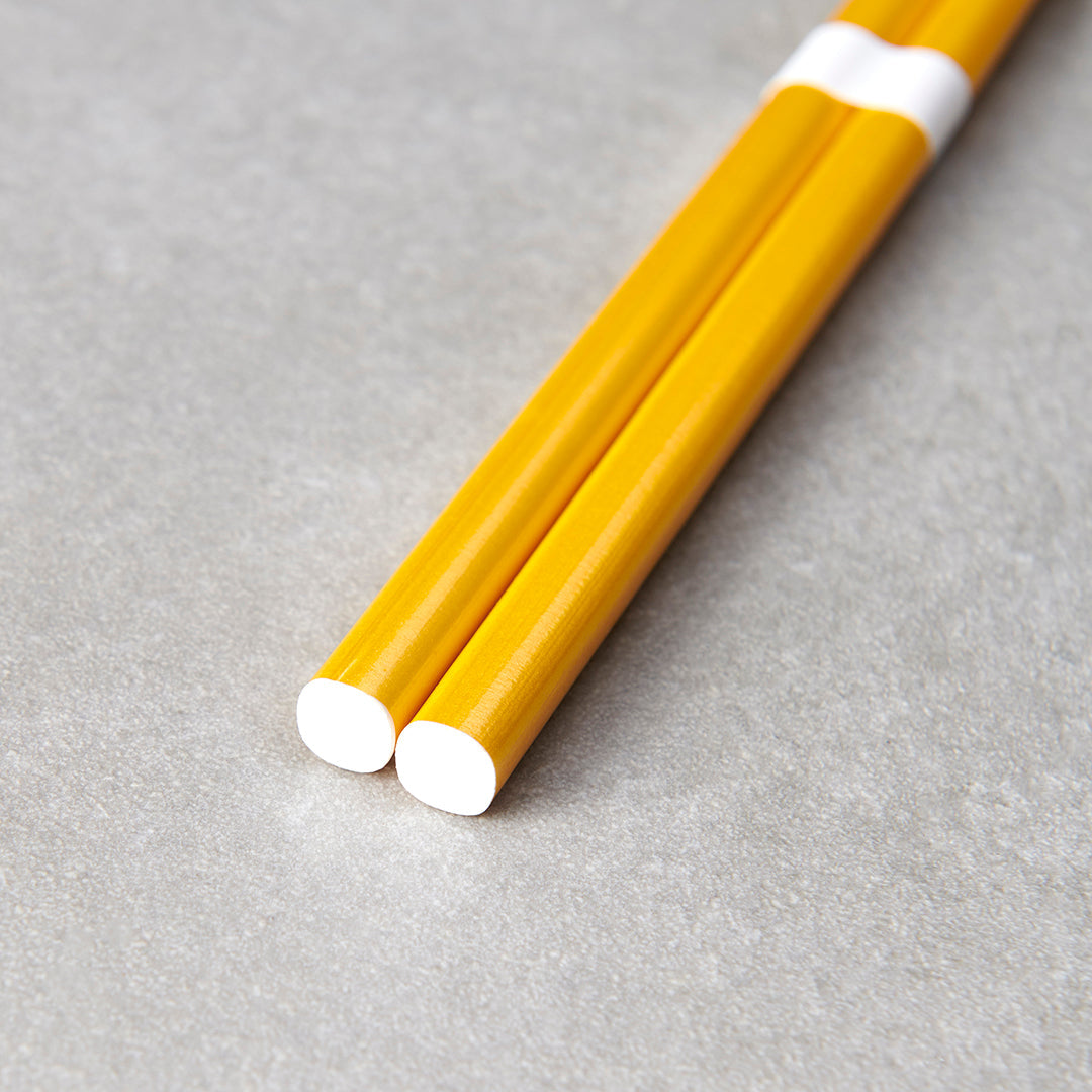 Chopsticks Lacquered Gold & White V637-L0300
