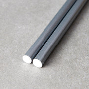 Chopsticks Lacquered Silver & White V637-L0301