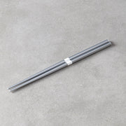 Chopsticks Lacquered Silver & White V637-L0301