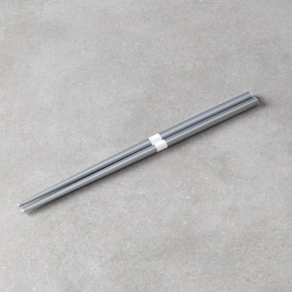 Chopsticks Lacquered Silver & White V637-L0301