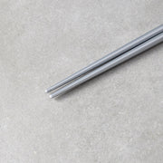 Chopsticks Lacquered Silver & White V637-L0301