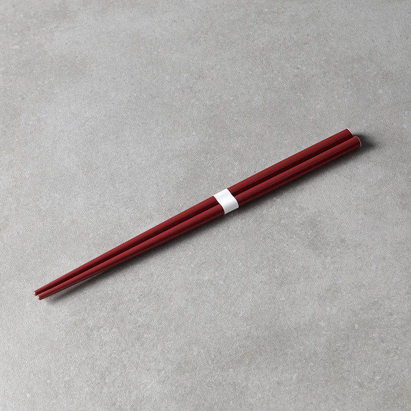 Chopsticks Lacquered Red & White V637-L0305