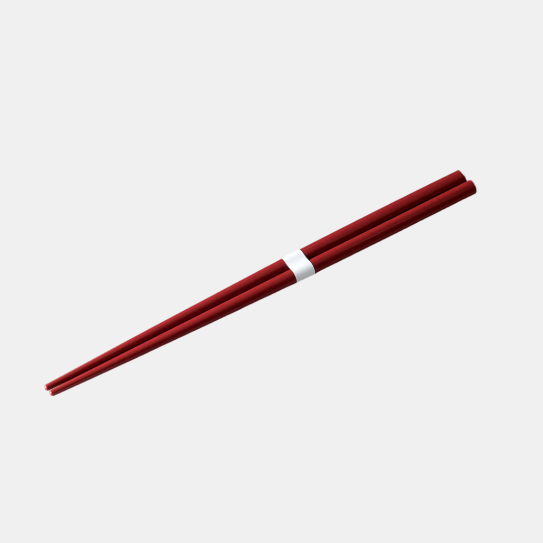 Chopsticks Lacquered Red & White V637-L0305