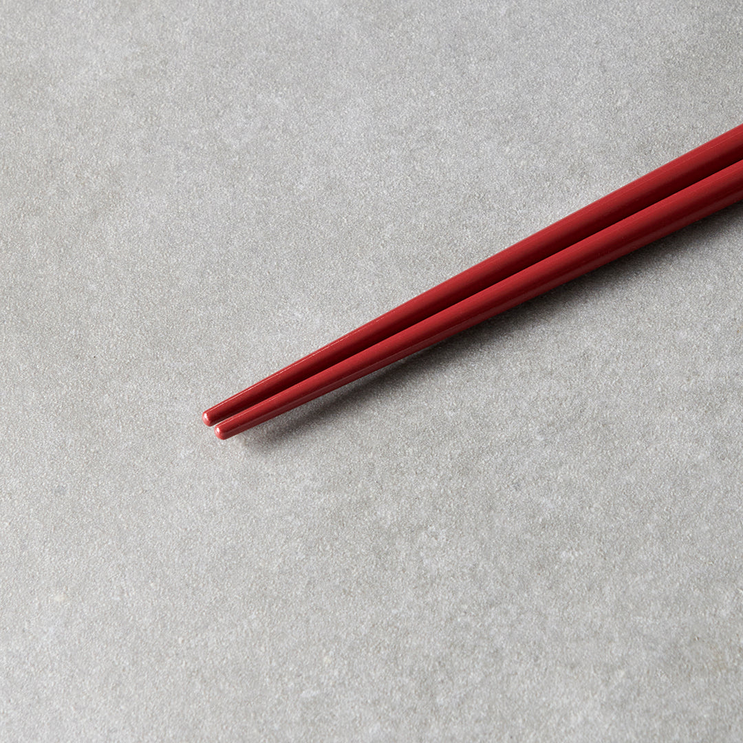Chopsticks Lacquered Red & White V637-L0305