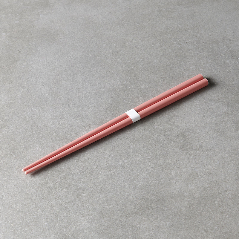 Chopsticks Lacquered Pink & White V637-L0307