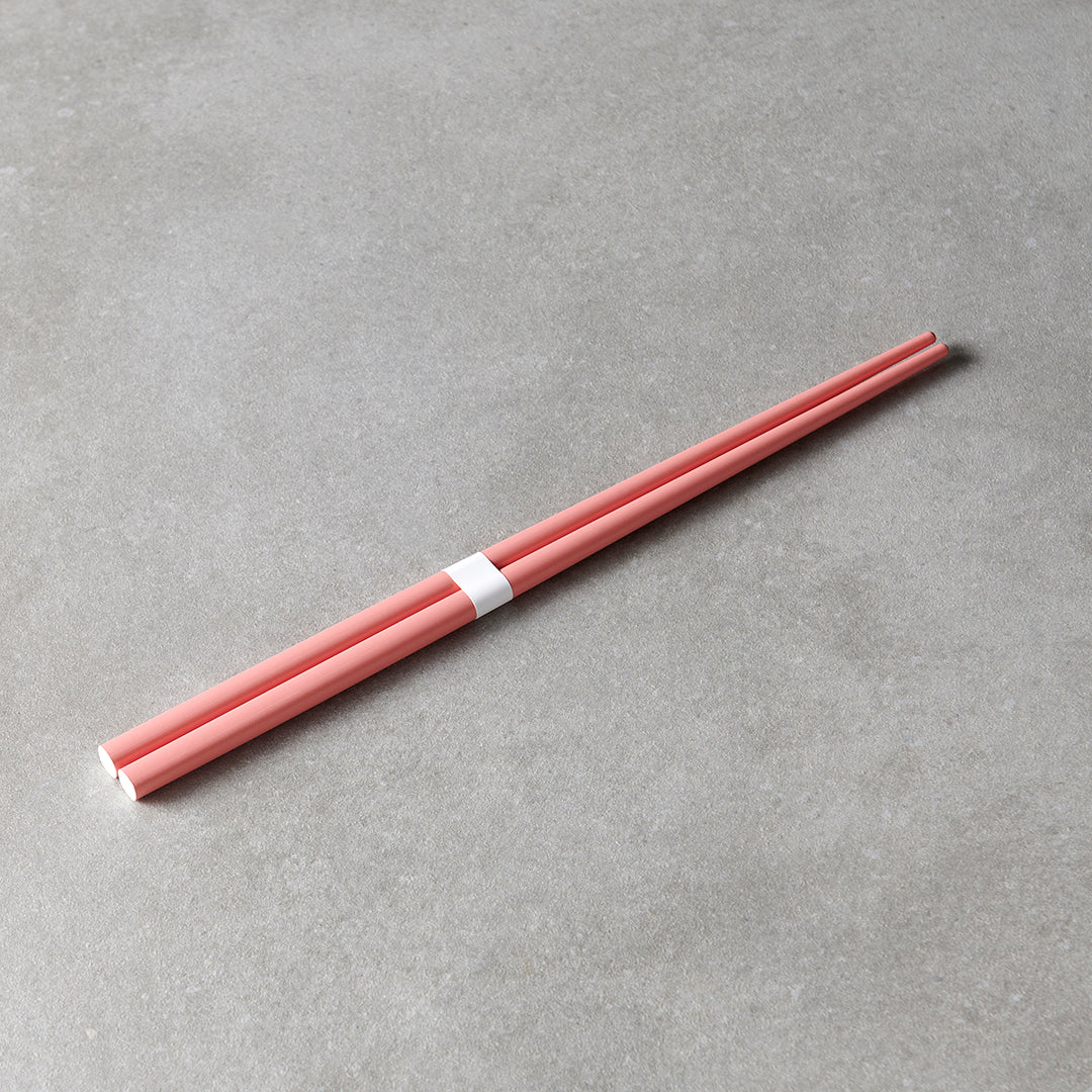 Chopsticks Lacquered Pink & White V637-L0307