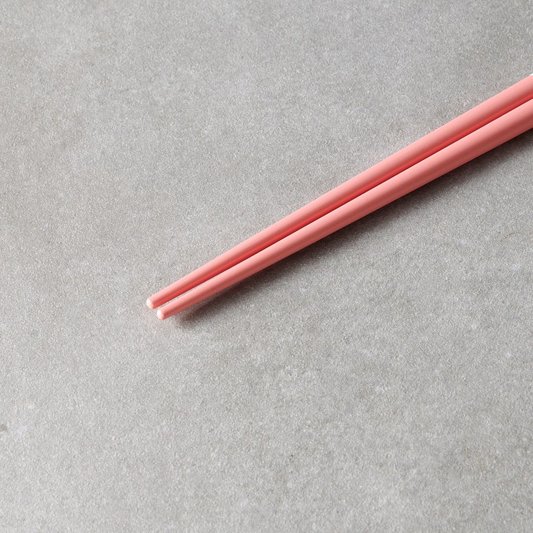 Chopsticks Lacquered Pink & White V637-L0307