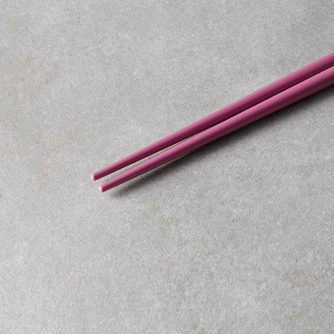 Chopsticks Lacquered Plum & White V637-L0308