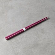 Chopsticks Lacquered Plum & White V637-L0308