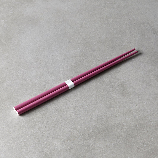 Chopsticks Lacquered Plum & White V637-L0308