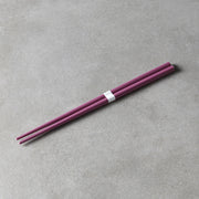Chopsticks Lacquered Plum & White V637-L0308