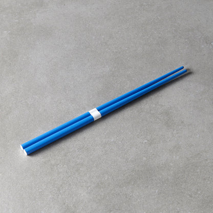 Chopsticks Lacquered Royal & White V637-L0311