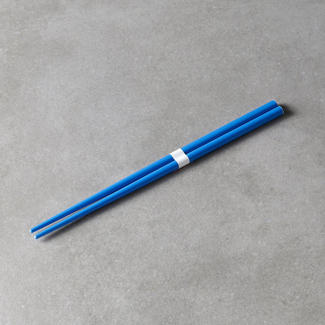 Chopsticks Lacquered Royal & White V637-L0311