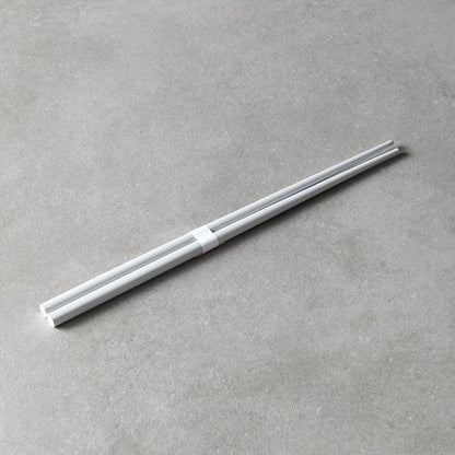 Chopsticks Lacquered Grey & White V637-L0313