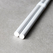 Chopsticks Lacquered Grey & White V637-L0313