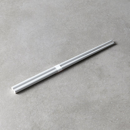 Chopsticks Lacquered Grey & White V637-L0313