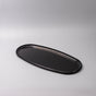 Platter Oval 42.5cm Black Lacquerware Glaze V637-L1972
