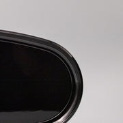Platter Oval 42.5cm Black Lacquerware Glaze V637-L1972