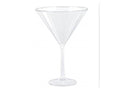 Bulk 24 739ml Jumbo Disposable Martini Glass 18x25cm V637-PAR27891