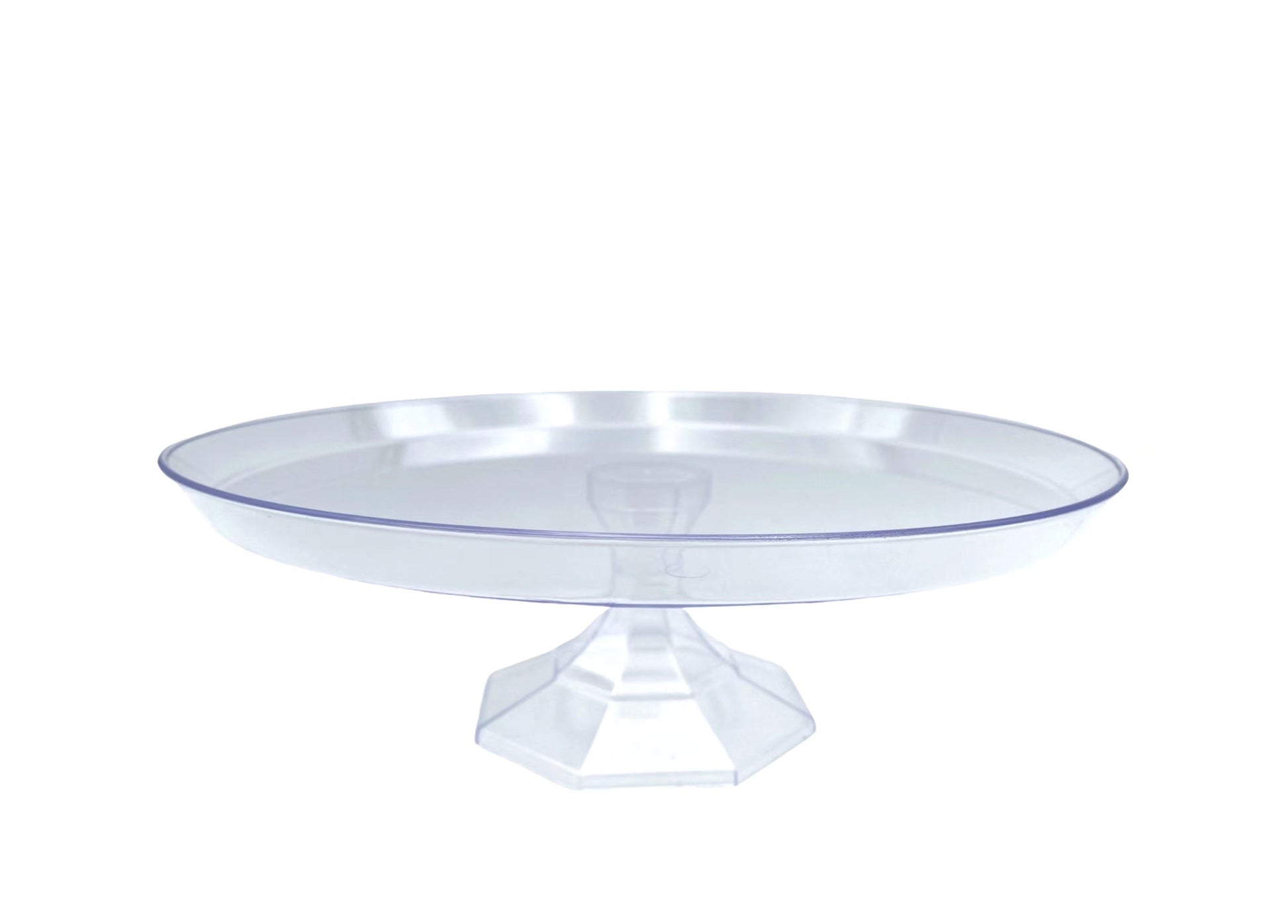bulk 24 Clear Acrylic Cake Stand 26cm V637-PAR31768