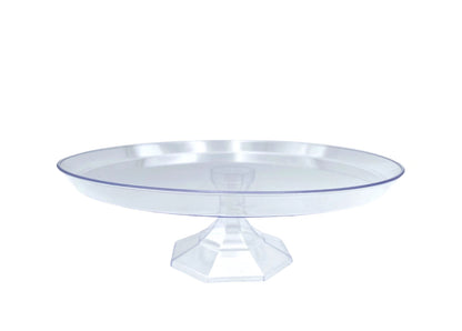 bulk 24 Clear Acrylic Cake Stand 26cm V637-PAR31768