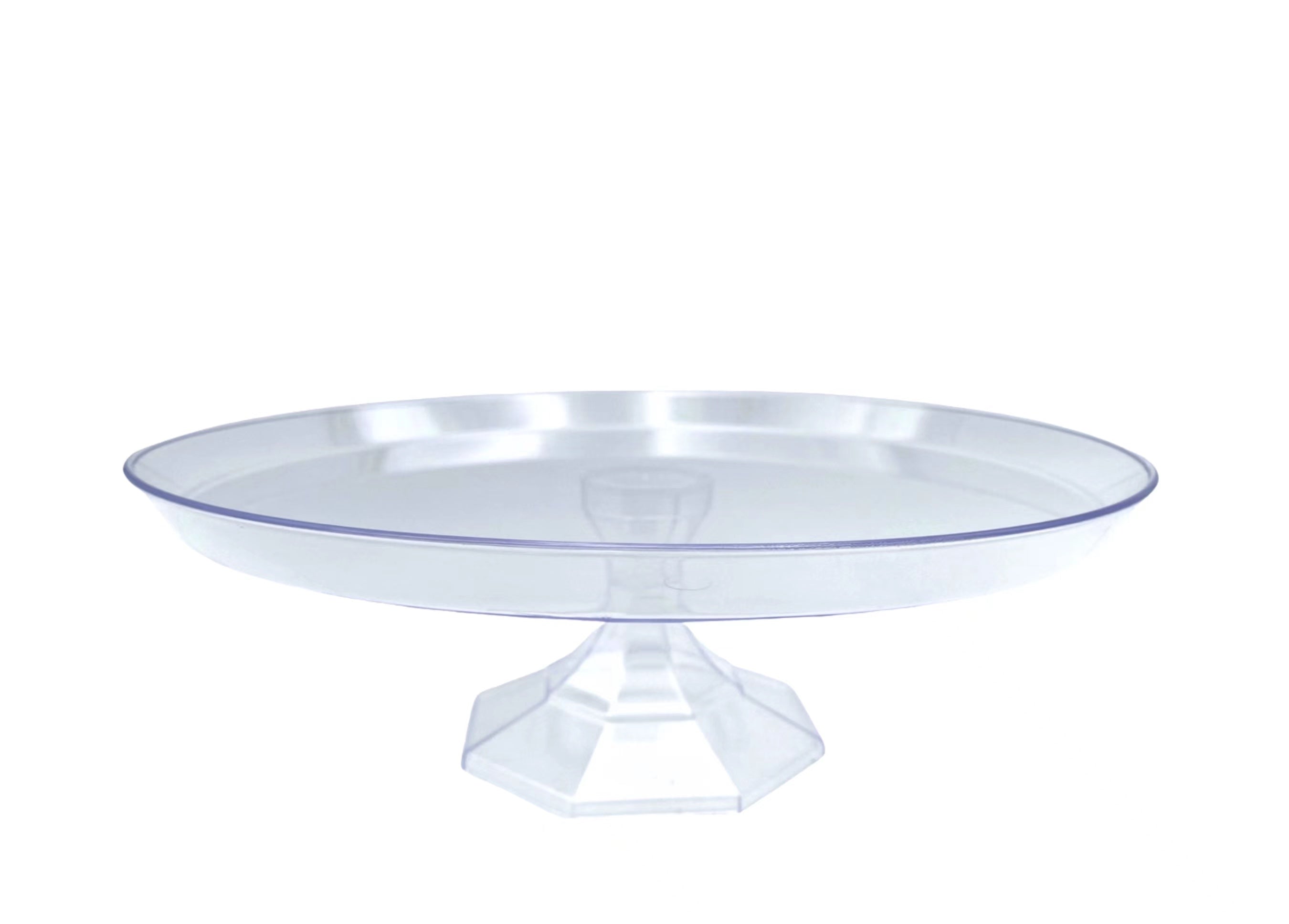 bulk 24 Clear Acrylic Cake Stand 30cm V637-PAR31769