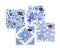 bulk 960 3Ply Napkin All About Blue Assort 33cm V637-PAR32783