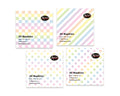 bulk 960 Dots Stars Gingham Diagonal Stripes Napkin 2ply Assort 33cm V637-PAR36495