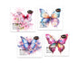 bulk 960 Butterfly Emporium Napkins 2ply 4 Assort 33cm V637-PAR36947