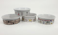 bulk 24 Cat Bowls 4 Designs 12x4cm V637-PET4133