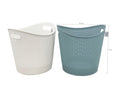 bulk 8 Scoop Basket w Handle Assort 39cm V637-PLA31362