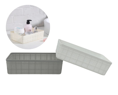 bulk 24 Rect Tray Assorted 23cm V637-PLA33925