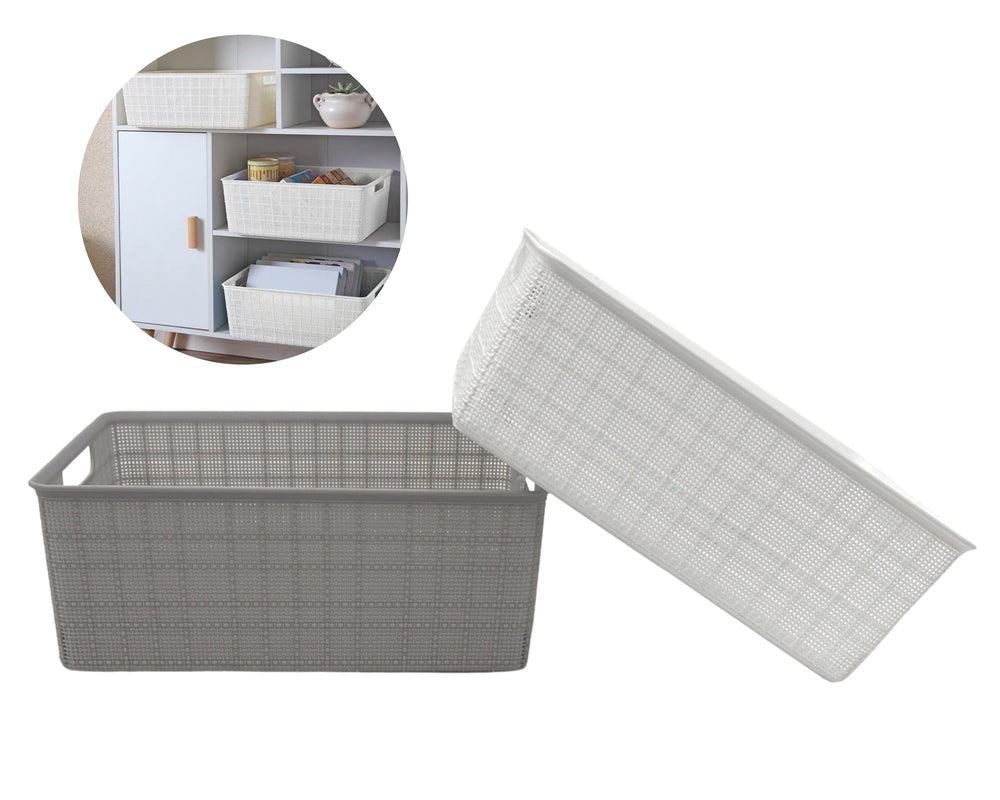 bulk 12 Rect Tray Assorted 35cm V637-PLA33928