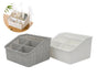 bulk 24 Plastic Multi Organiser 2 Asst 19x12cm V637-PLA33930