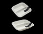 bulk 48 Bone China 2 Section Sauce Spice Dish 9cm V637-TAB32572