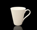 bulk 36 Cone Shape Fine Bone China Mug White 300ml V637-TAB35045