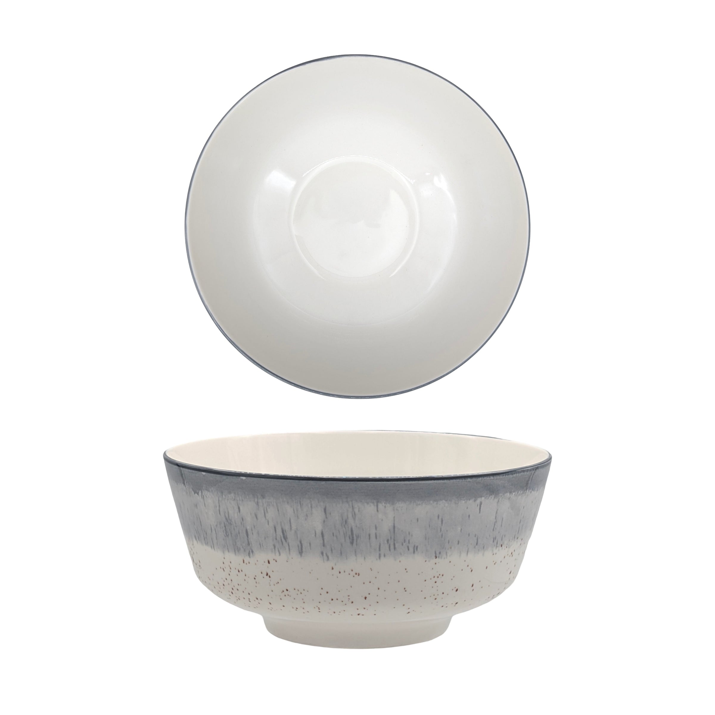 bulk 24 Torquay Porcelain Noodle Bowl 8" 20cm V637-TAB36456