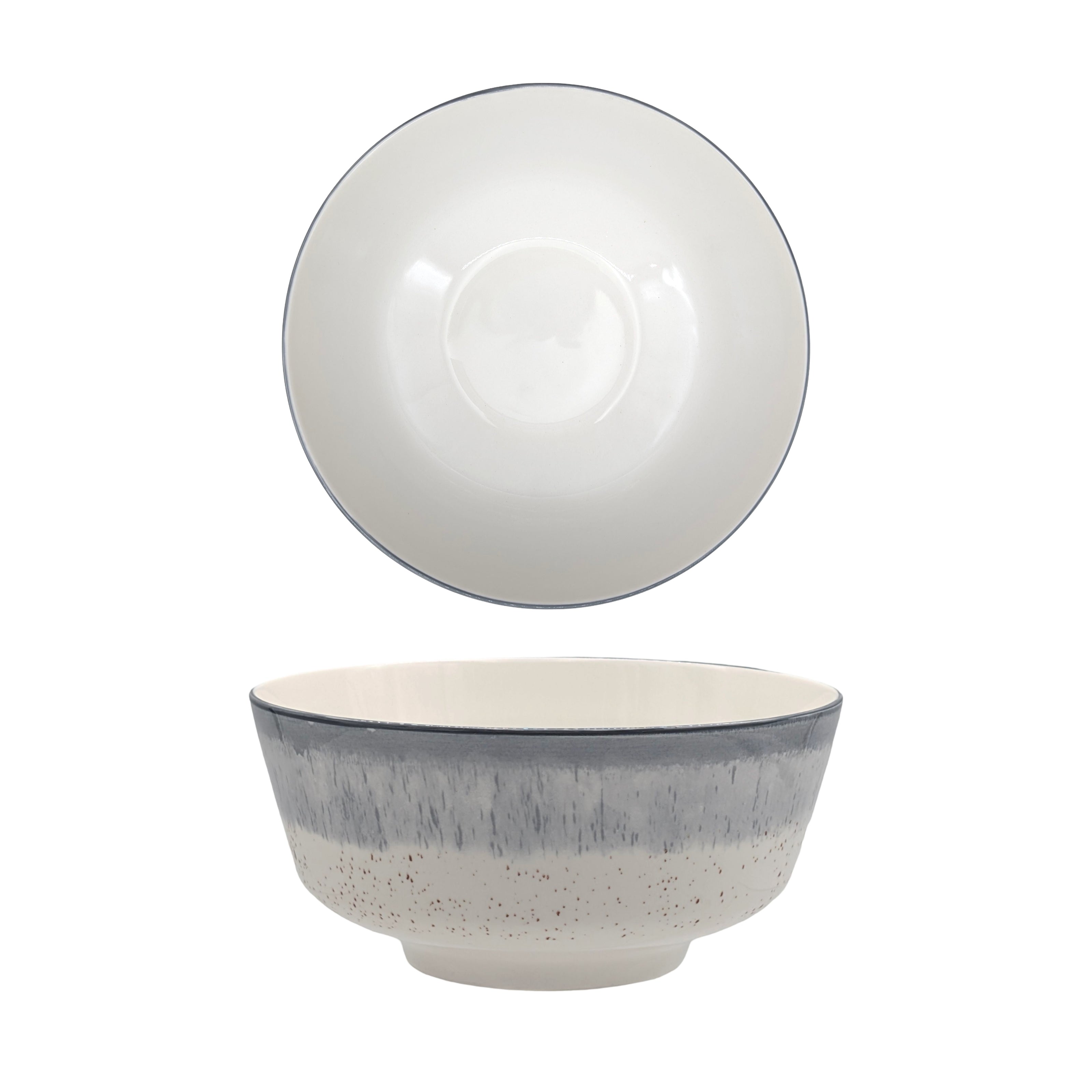 bulk 24 Torquay Porcelain Noodle Bowl 8" 20cm V637-TAB36456