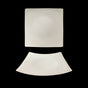 bulk 24 White New Bone China Square Dinner Plate 11in 28x2cm V637-TAB38670
