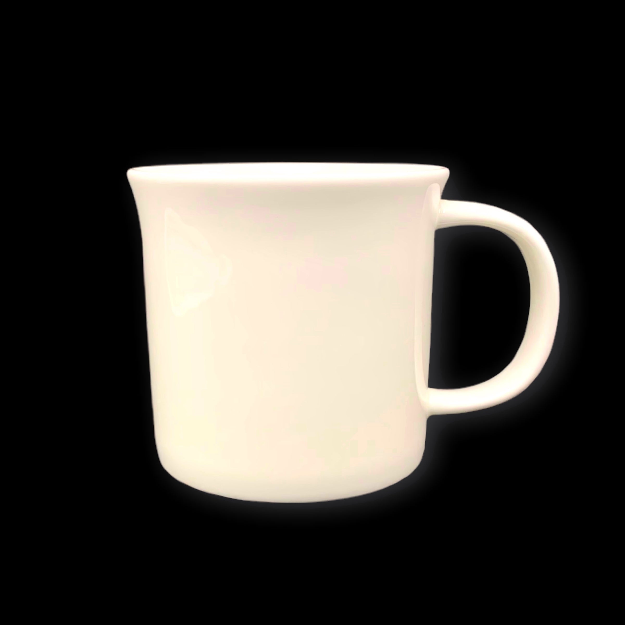 bulk 24 White Bone China Windsor Mug 365ml 9x8cm V637-TAB38713
